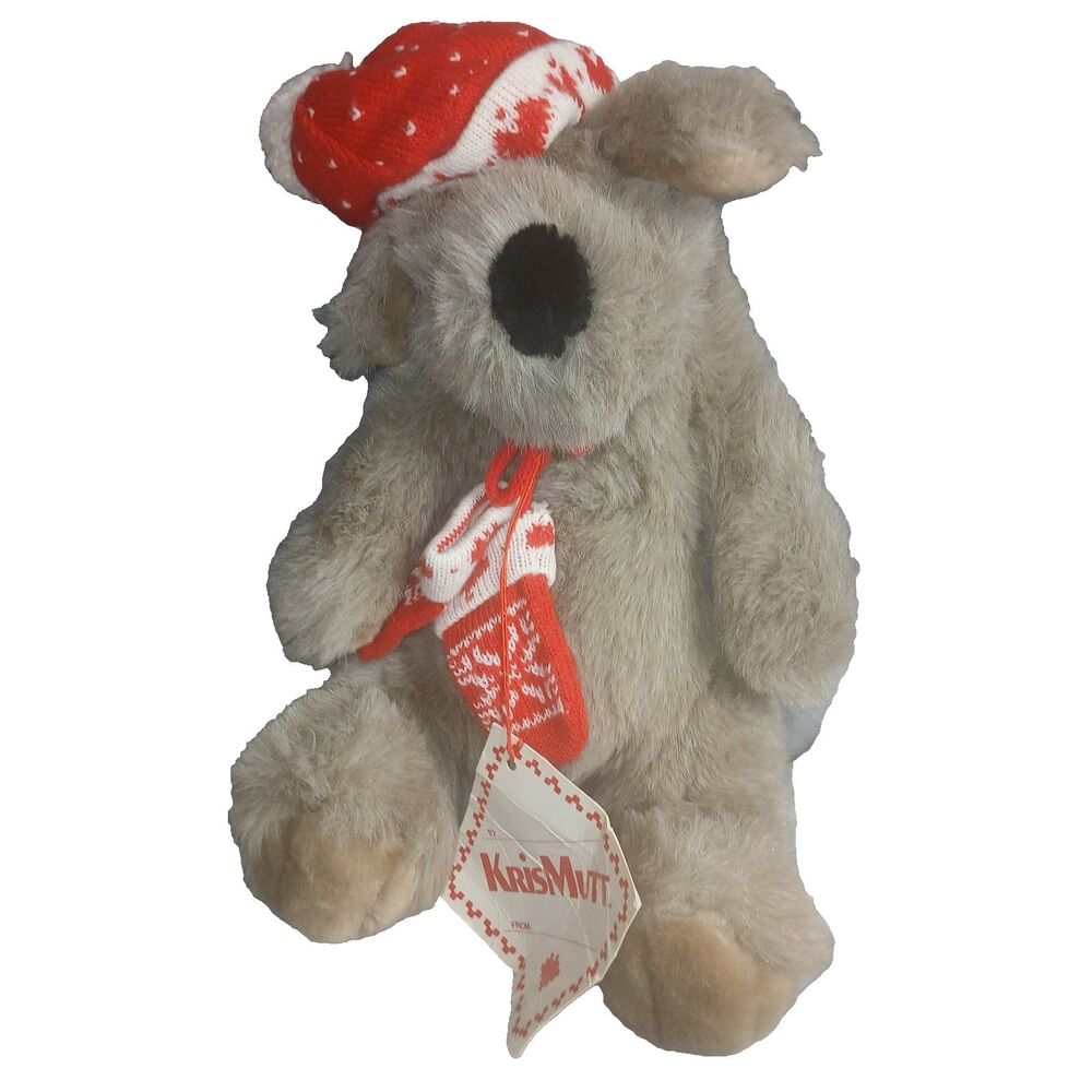 KrisMutt Dog Puppy Plush Target Vintage 16" Christmas Stuffed Animal
